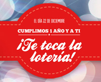 Te toca la lotería